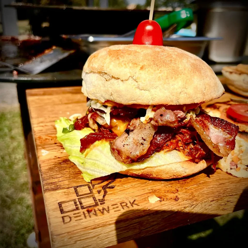 grille planchowe hamburger