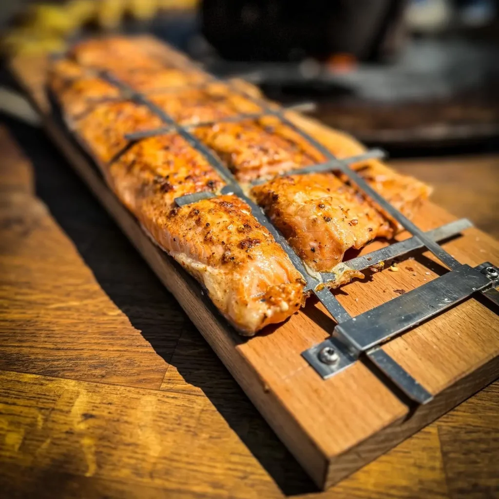 grille planchowe łosoś