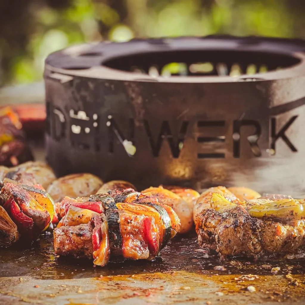 grille planchowe szaszłyki