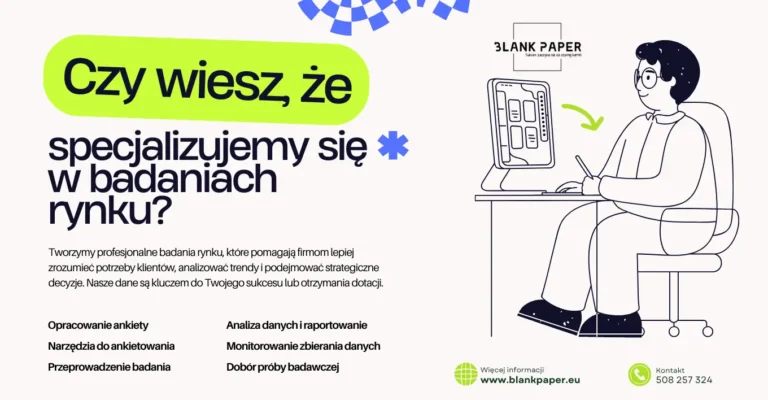 badanie rynku dla startup&oacute;w