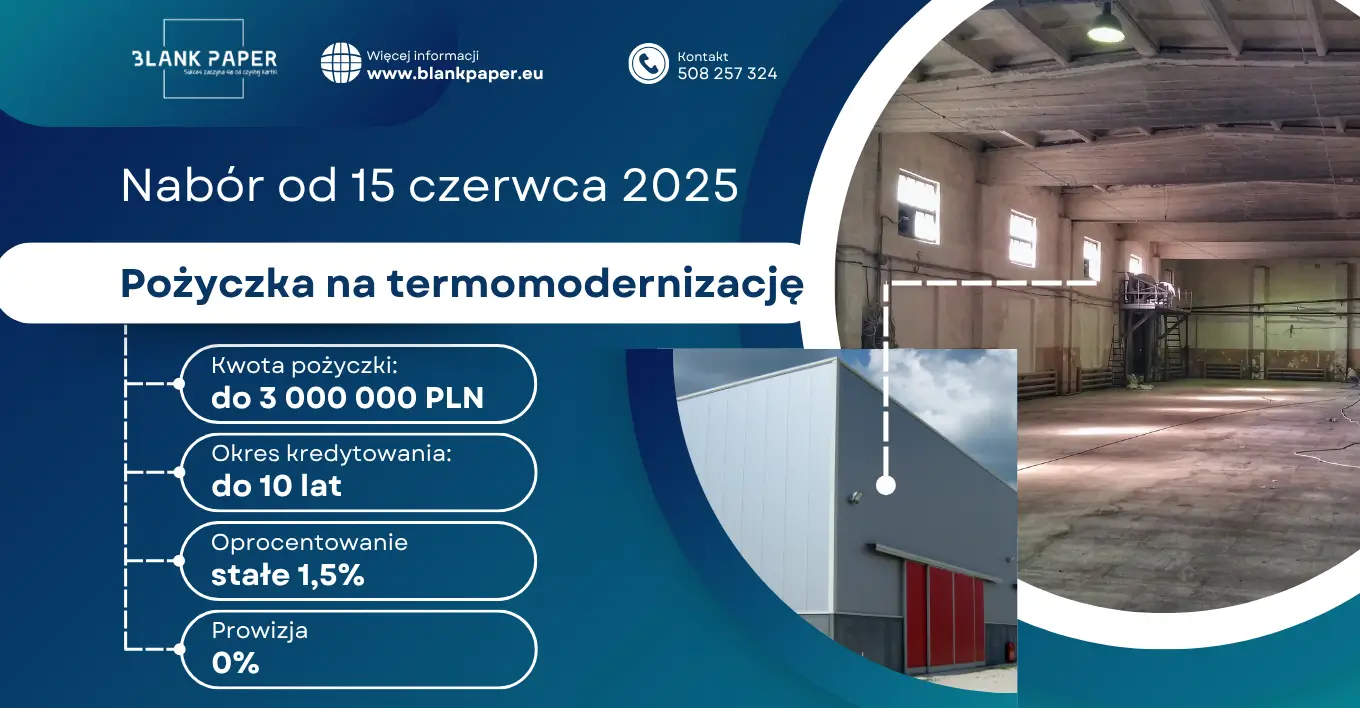 pożyczka na termomodernizację 2025