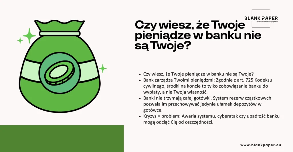 gotówka w banku nie jest Twoja