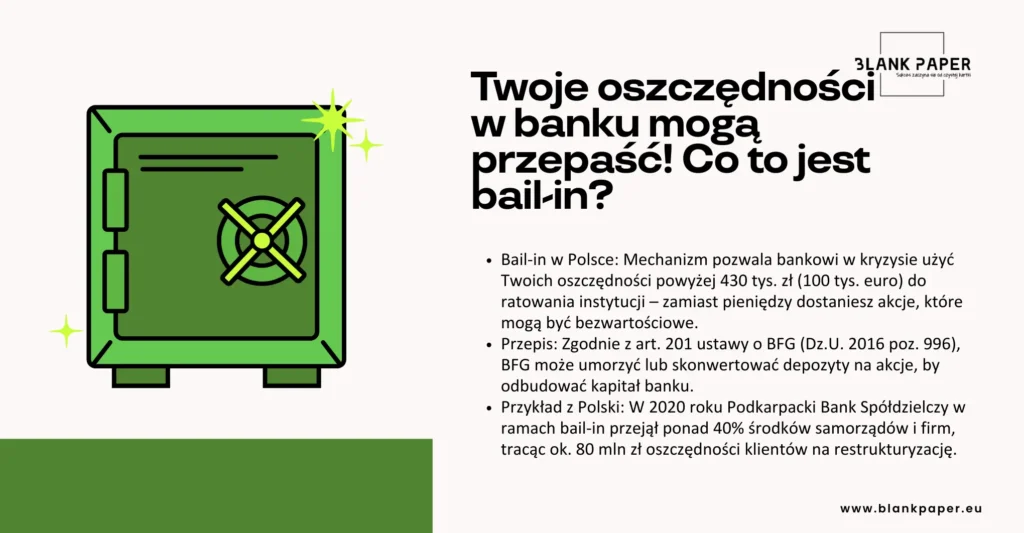 ball in gotówka w banku moze przepasc