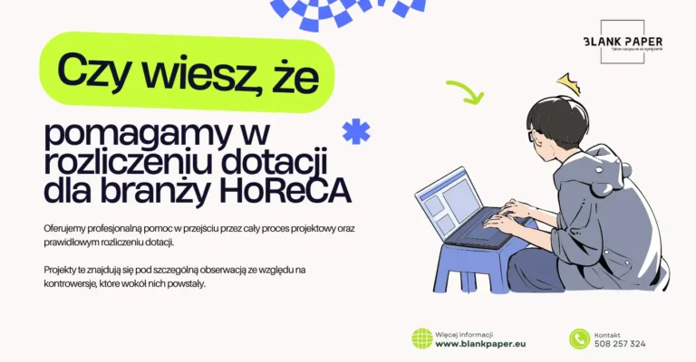 rozliczanie dotacji horeca