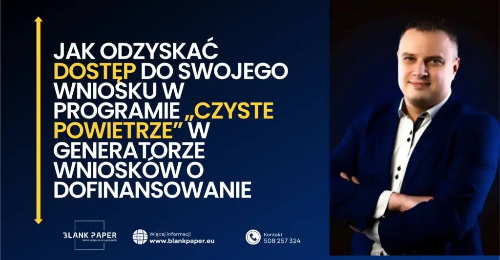 Jak odzyskać dostęp do swojego wniosku w programie „Czyste Powietrze”