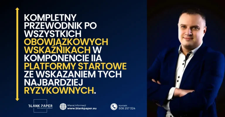 wskaźniki w projekcie Platformy startowe komponent 2a