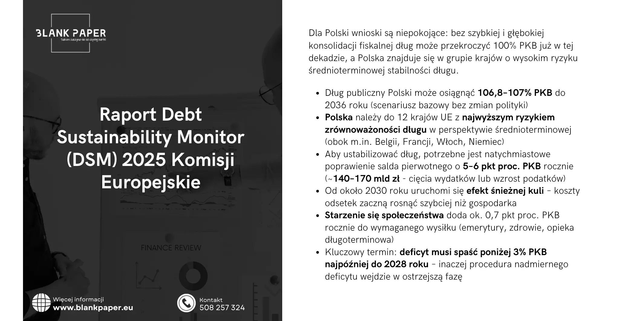 dług publiczny polski raport ke 2025