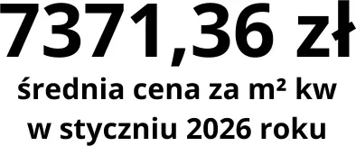 średnia cena za m2 mieszkanie w Suwałkach styczeń 2026